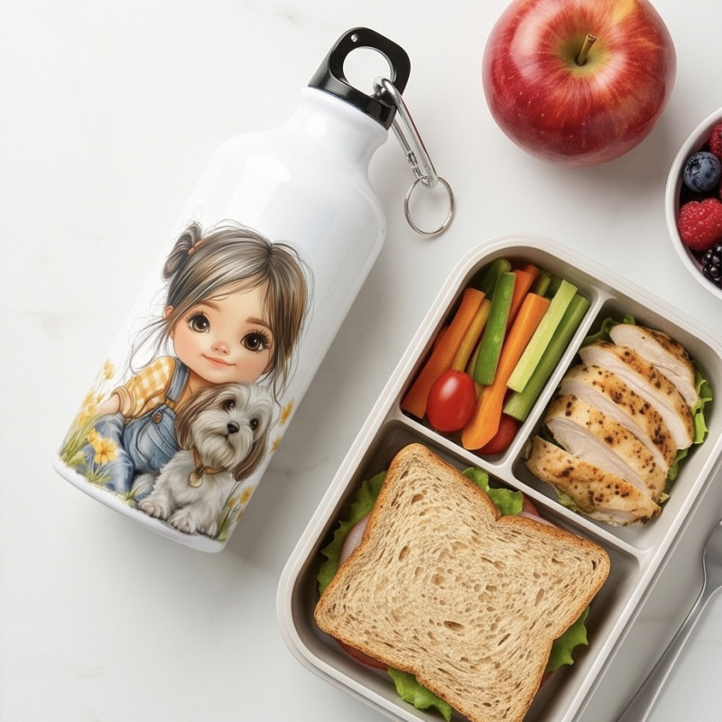 MINI BIDON Z DZIEWCZYNKĄ